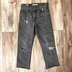 🌪 Levi’s | Wedgie Straight Crop Jeans